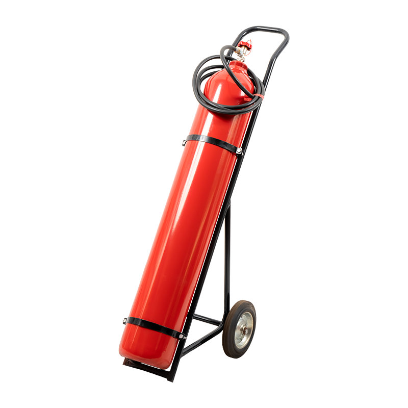 10 kg stålvagn CO2 brandsläckare